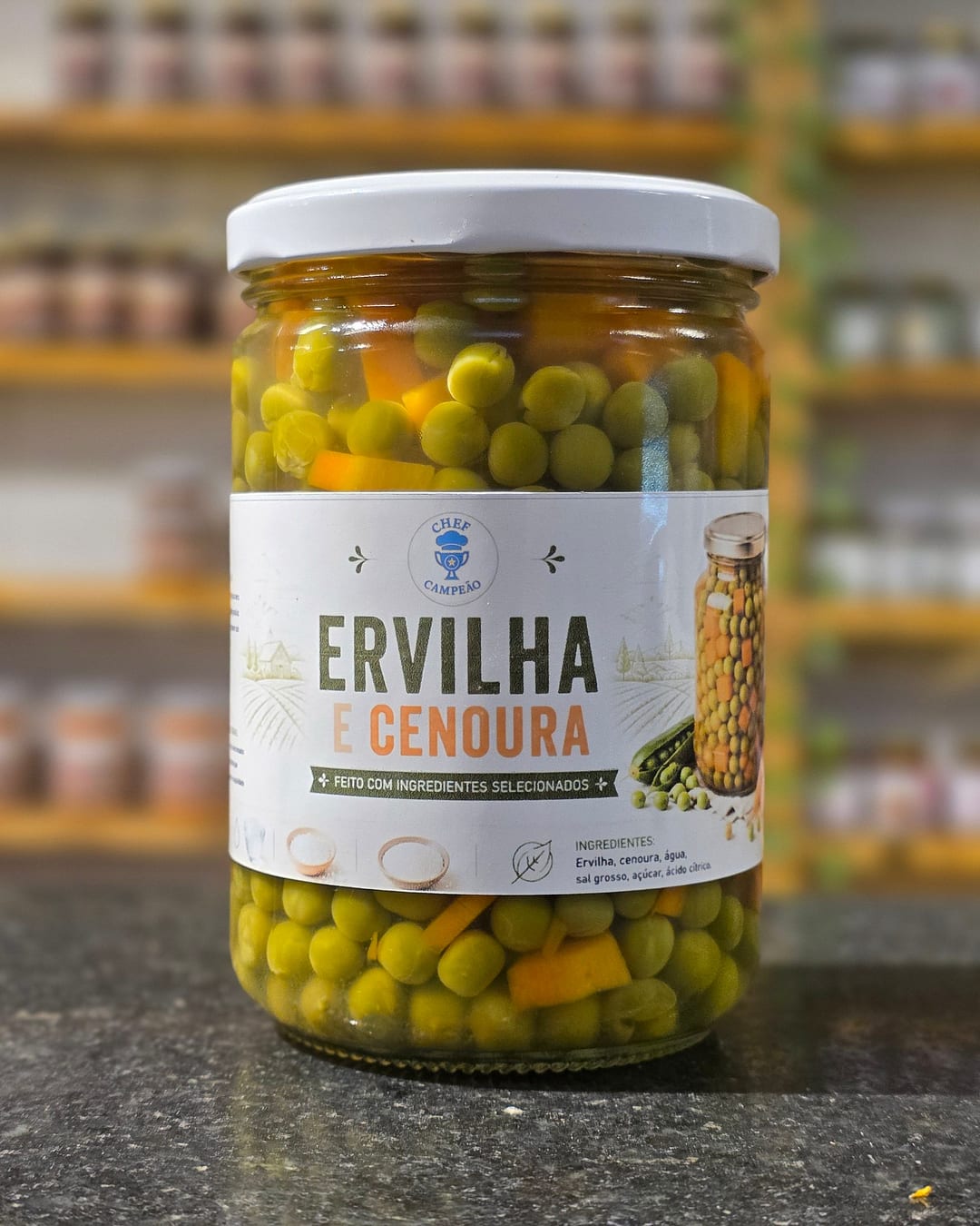 Ervilha e Cenoura