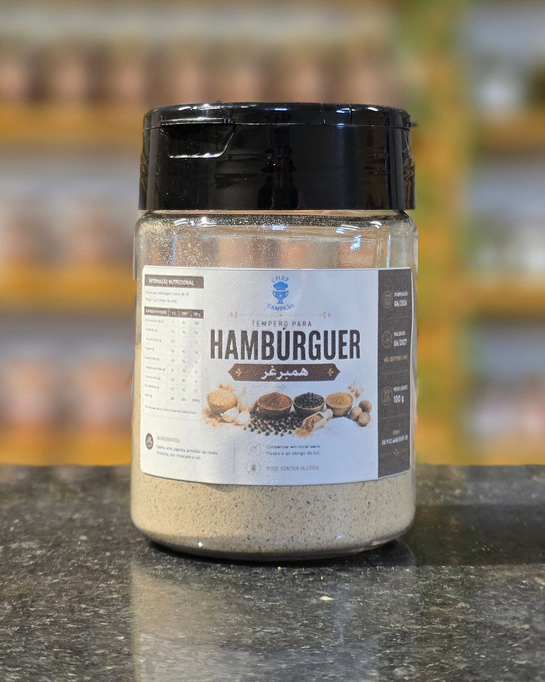 Tempero para Hambúrguer