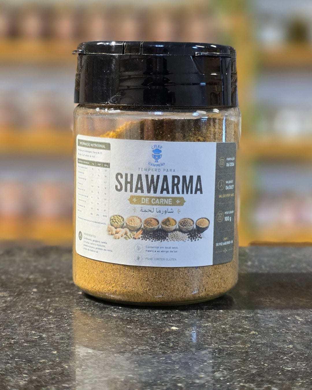 Tempero para Shawarma de Carne